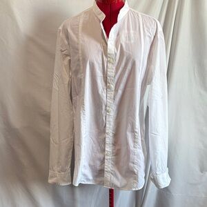 Alfani White Button Down Shirt Women